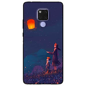 Ốp lưng in cho Huawei Mate 20 Mẫu Chiếc Lá Vô Thường