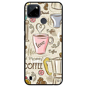 Ốp lưng dành cho Realme C21Y - C25Y mẫu Coffee Time