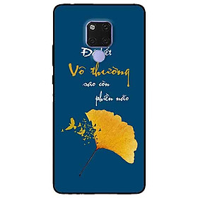 Ốp lưng in cho Huawei Mate 20 Mẫu Cô Gái Cầm Dù