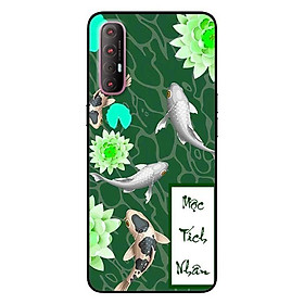 Ốp lưng dành cho Oppo Reno 3 Pro mẫu Cá Koi  Mộc