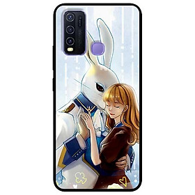 Ốp lưng dành cho Vivo Y30 - Y30i - Y50 mẫu Thỏ Và Cô Gái