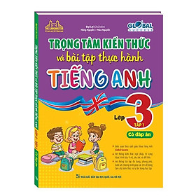Sách - Global Success - Trọng Tâm Kiến Thức Và Bài Tập Thực Hành Tiếng Anh Lớp 3 - Có Đáp Án - Tập 1 - Minh Thắng
