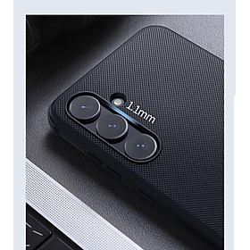 Ốp lưng sần chống sốc cho Samsung Galaxy A56 , A36 , A55 5G mặt lưng nhám hiệu Nillkin Super Frosted Shield Pro cho mặt lưng nhám chống trơn trượt tay, khả năng chống sốc cực tốt, chất liệu cao cấp - Hàng chính hãng