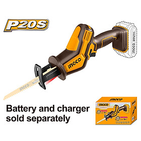 [CHÍNH HÃNG ]Thân máy cưa kiếm dùng pin 20v INGCO CRSLI6508 INGCO