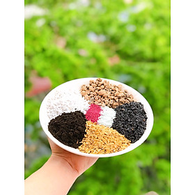 đất trồng sen đá , xương rồng khối lượng 1kg