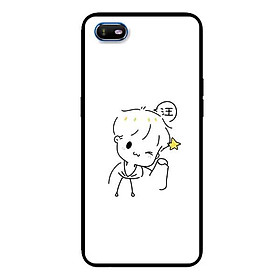 Ốp Lưng in cho Oppo A1K Mẫu Chàng Đáng Yêu - Hàng Chính Hãng