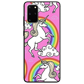 Ốp lưng dành cho Samsung S20 - S20 Plus - S20 Ultra mẫu Họa Tiết Ngựa Cầu Vòng