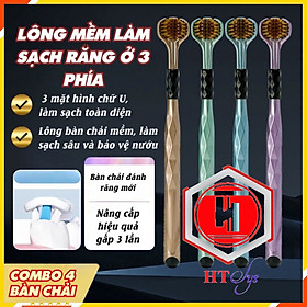 Bàn Chải Đánh Răng 3 Chiều, Bàn Chải Đánh Răng Thế Hệ Mới Làm Sạch Đồng Thời 3 Mặt Của Răng