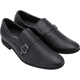 Giày Tây Nam Huy Hoàng HT7163 - Đen