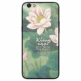 Ốp lưng in cho Oppo F3 Lite Mẫu Không Ngại Yêu