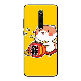 Ốp Lưng in cho Xiaomi Redmi K20 Mẫu Mèo May Mắn 6 - Hàng Chính Hãng
