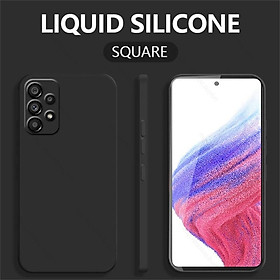 Ốp Lưng Dành Cho Samsung Galaxy A03s , A13 , A23 , A53 , A73 Silicone Dẻo Lót Nhung Nỉ Chống Sốc chống bẩn hạn chế bám vân tay - Hàng Nhập Khẩu
