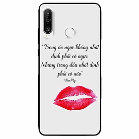 Ốp lưng in cho Huawei P30 Lite Mẫu Trong Đầu Có Não