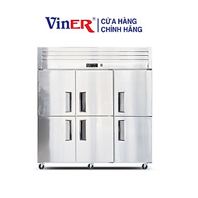 [HÀNG CHÍNH HÃNG] Tủ đông mát 6 cánh lạnh trực tiếp Viner