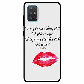 Ốp lưng in cho Samsung A51 Mẫu Trong Đầu Có Não