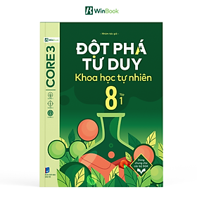 Sách – Đột phá tư duy Khoa học tự nhiên 8  – Dùng chung cho các bộ SGK  – Chương trình mới