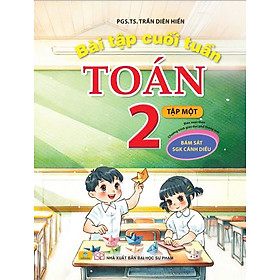 Sách - Bài Tập Cuối Tuần Toán 2 - Tập 1 (Bám sát SGK Cánh Diều)