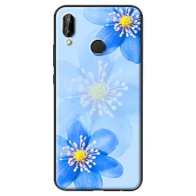 Ốp in cho Huawei Nova 3E Hoa Lan Xanh - Hàng chính hãng