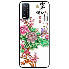 Ốp lưng dành cho Vivo Y20 - Y20s - Y12s mẫu Hoa Mẫu Đơn