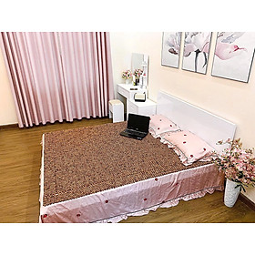 Chiếu Hạt Gỗ Hương Cao Cấp - Kích Thước 1,2mx1,9m hạt 1.8cm ( video , hình thật )