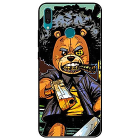 Ốp lưng in cho Huawei Y9 2019 Mẫu Gấu Xù