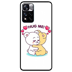 Ốp lưng dành cho Xiaomi Redmi Note 11 Pro ( Bản Nội Địa ) mẫu Gấu Hug