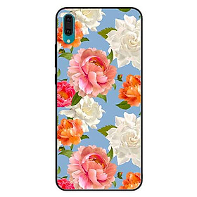 Ốp lưng in cho Huawei Y7 Pro 2019  Mẫu Hoa Đa Sắc
