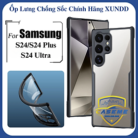 Ốp lưng chống sốc dành cho Samsung S24, S24 Plus, S24 Ultra XUNDD - Hàng Chính Hãng