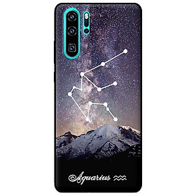 Ốp in cho Huawei P30 Pro Cung Hoàng Đạo - Aquarius - Hàng chính hãng