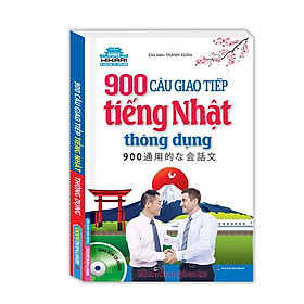 Sách - 900 Câu Giao Tiếp Tiếng Nhật Thông Dụng - Kèm File Nghe - Minh Thắng