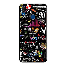 Ốp Lưng in cho Huawei Y9 2019 Mẫu Họa Tiết Thương Hiệu - Hàng Chính Hãng