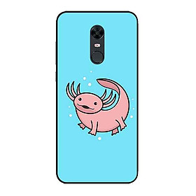 Ốp Lưng in cho Xiaomi Redmi 5 Plus Mẫu Cá Cửu Sừng Hồng - Hàng Chính Hãng