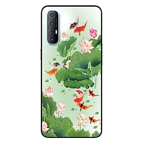 Ốp lưng dành cho Oppo Reno 3 Pro mẫu Cá Tập Hợp