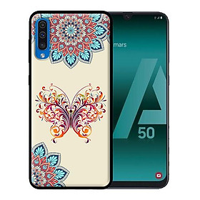 Ốp lưng in cho Samsung Galaxy A7 2018 mẫu Họa Tiết Bướm - Hàng chính hãng