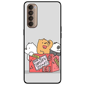 Ốp lưng dành cho Oppo Reno 4 Pro mẫu 3 Chú Gấu 2