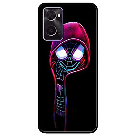 Ốp lưng dành cho Oppo A16K - Oppo A36 / A76 - Oppo Reno 7z 5G mẫu Nhện Đen Nón Đỏ