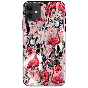 Ốp lưng dành cho Iphone 12 Mini mẫu Hạc Hồng Đẹp