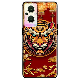 Ốp lưng dành cho Oppo A16K - Oppo A36 / A76 - Oppo Reno 7z 5G mẫu Hổ Trúc Vàng
