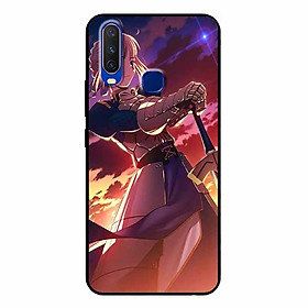 Ốp lưng in cho Vivo Y12 Cô Gái và Kiếm