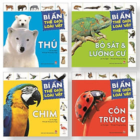 Combo Bí Ẩn Thế Giới Loài Vật (4 Cuốn) (Tái Bản 2022)