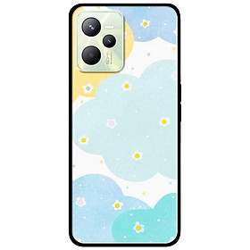 Ốp lưng dành cho Realme C35 - Realme Narzo 50A Prime mẫu Mây Màu Hoa