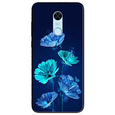 Ốp lưng in cho Xiaomi Redmi Note 5 (Redmi 5 Plus) Mẫu Hoa Đêm