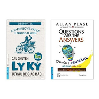Combo sách: Câu Chuyện Ly Kỳ Từ Cậu Bé Giao Báo + Câu Hỏi Là Câu Trả Lời (Tái Bản 2019)