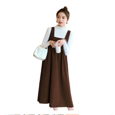 ĐẦM BẦU  VÁY BẦU CÔNG SỞ  YẾM THỜI TRANG SOCOLA MẶC ĐƯƠC 2 MĂT TRƯỚC SAU không kèm áo  thun