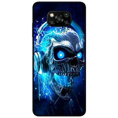 Ốp lưng dành cho Xiaomi Poco X3 mẫu Lâu Xanh Nghe Nhạc