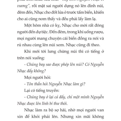 Chuyện Vua Quang Trung - bản in 2024