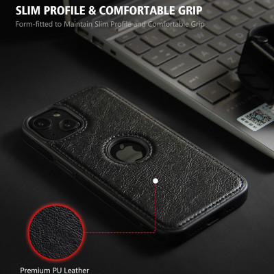 Ốp da cao cấp dành cho iPhone 13 / 13 Pro / 13 Pro Max / 13 Mini - Hàng chính hãng