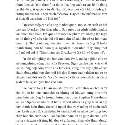 Sách - The Daily Drucker - Kim Chỉ Nam Mỗi Ngày Về Quản Trị Kinh Doanh - The Daily Drucker