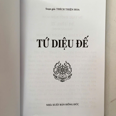 Sách - Tứ Diệu Đế - Hòa Thượng Thích Thiện Hoa