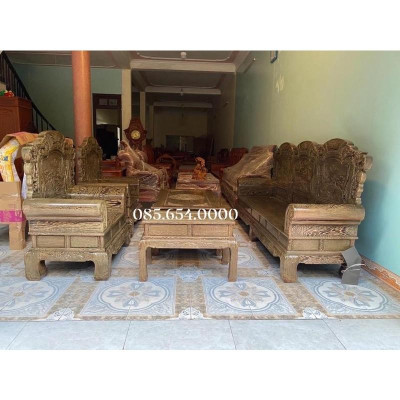 Bộ ghế Khổng tử gỗ Mun